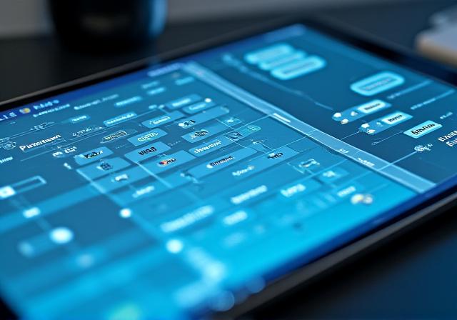 Illustration of a complex email drip campaign workflow with behavioral branch logic